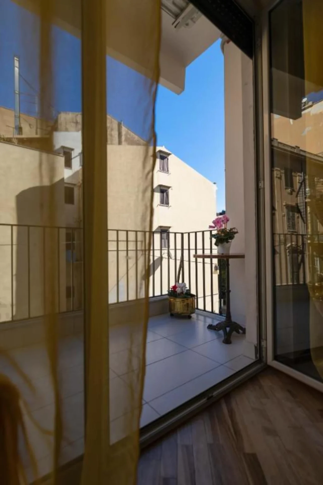 Affaccio sul balcone dalla camera